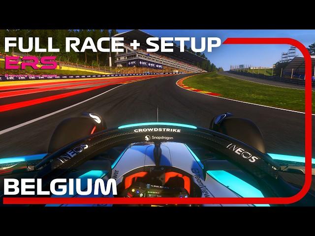 ERS Belgium FULL Race | ERS F1 24 + RACE Setup 