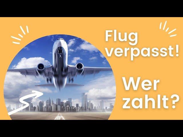 Flug verpasst - Flughafen ist schuld! Das sind Deine Rechte! | Rechtsanwältin Nicole Mutschke