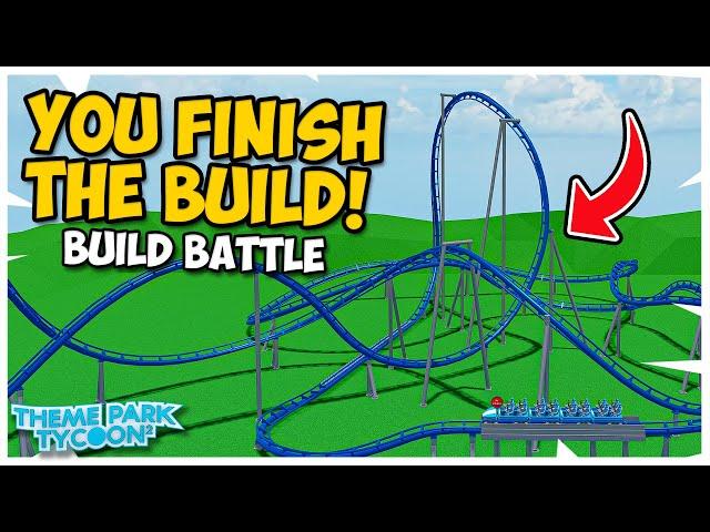 $10.000 Robux Summer BUILD BATTLE in Theme Park Tycoon 2!