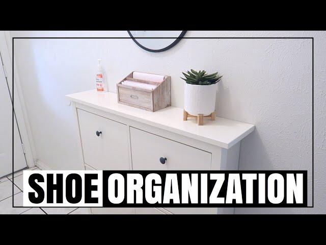 ENTRYWAY ORGANIZATION FROM IKEA | HOW TO STORE SUMMER & WINTER ACCESSORIES