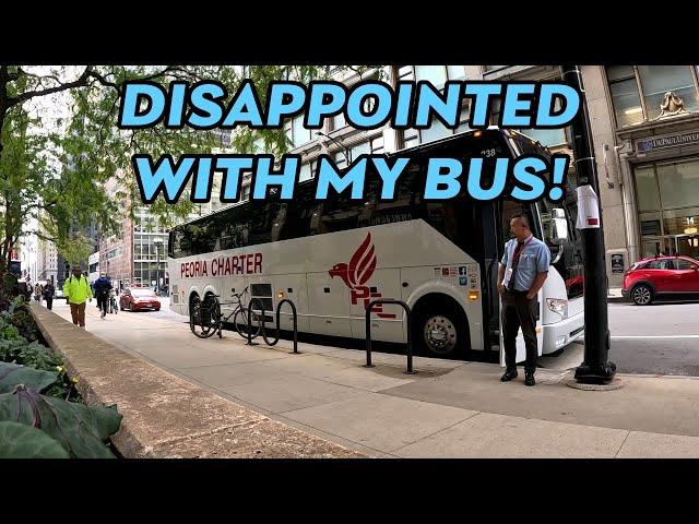 My bus for the day | False hopes and disappointment.