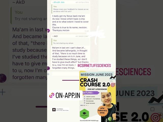 Enroll now !! @BotanyInsider Crash Course CSIR NET Lifesciences || #csirnetlifesciences