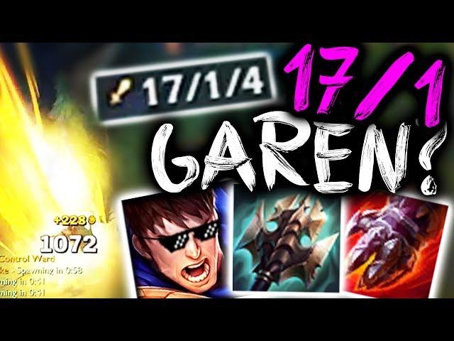 SirhcEz - 17/1 GAREN NEW GODLIKE BUILD - IS GAREN BACK?