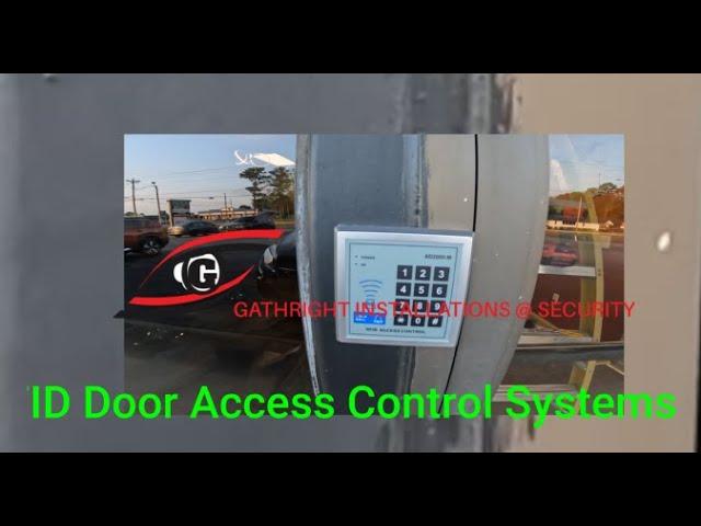 HOW TO INSTALL RFID ACCESS CONTROL DOOR SYSTEM BOUGHT OFF OF AMAZON.COM