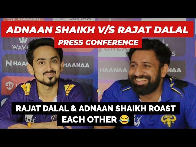 Rajat Dalal V/S Adnaan Shaikh || Press Conference after match | Rajat Dalal talk about Rubal Dhankar