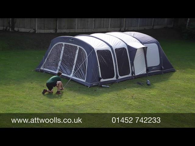 Outdoor Revolution Airedale 7.0SE Tent Pitching & Packing Video (Real Time)