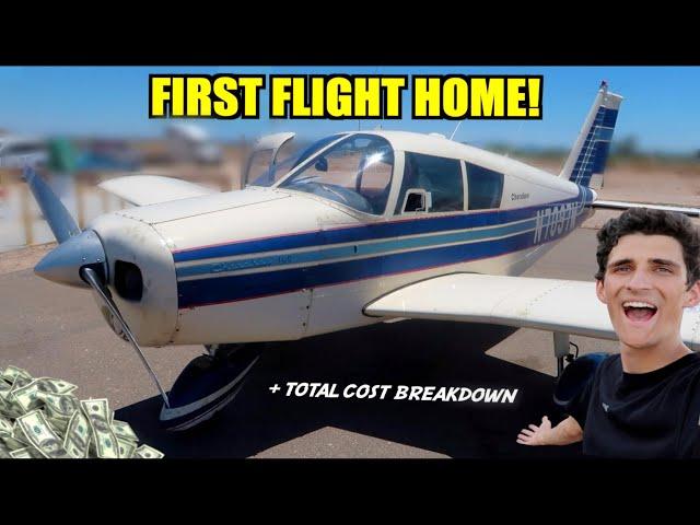 First Flight Home In The $10,000 Cherokee + Total Price Reveal!