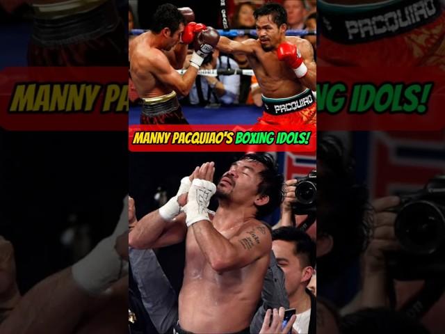 Manny PACQUIAO All-Time Favorite Fighter‼️ #mannypacquiao #boxing #shortsfeed