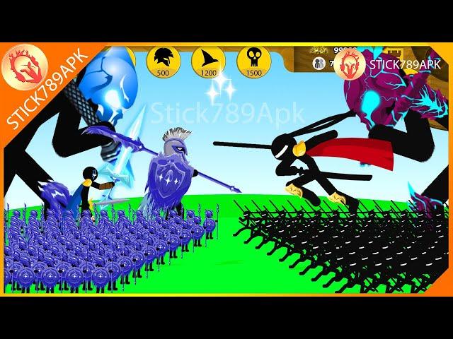 GIANT BOSS XIPHOS, SPEAROS HERO VS SHADOWRATH BOSS, FINAL BOSS | Stick War Legacy Mod | Stick789Apk