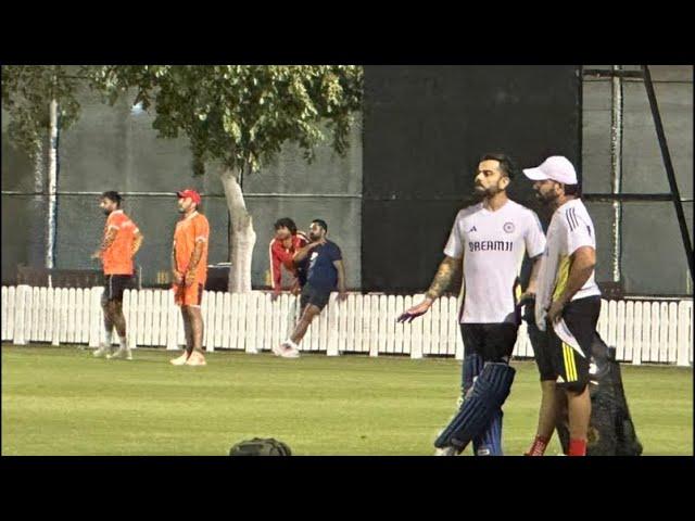 Live from Dubai- Kohli & Rohit’s long discussion, team India’s practice & more