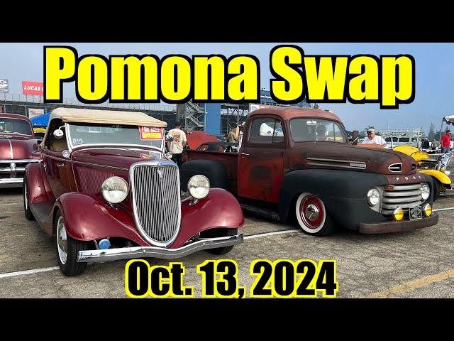 Pomona Swap Meet & Classic Car Show - October 13, 2024