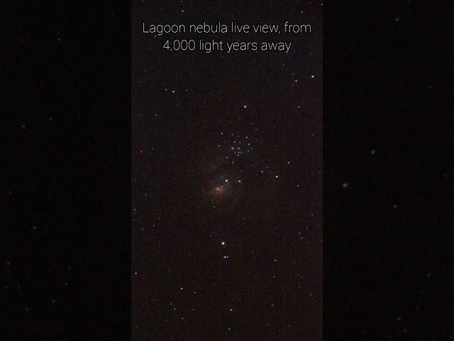 i photographed the Core of the Lagoon nebula 4,000 light years away