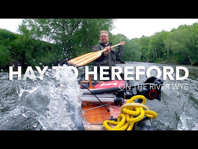 Hay to Hereford on the river Wye, 30 mile 3 day canoe trip