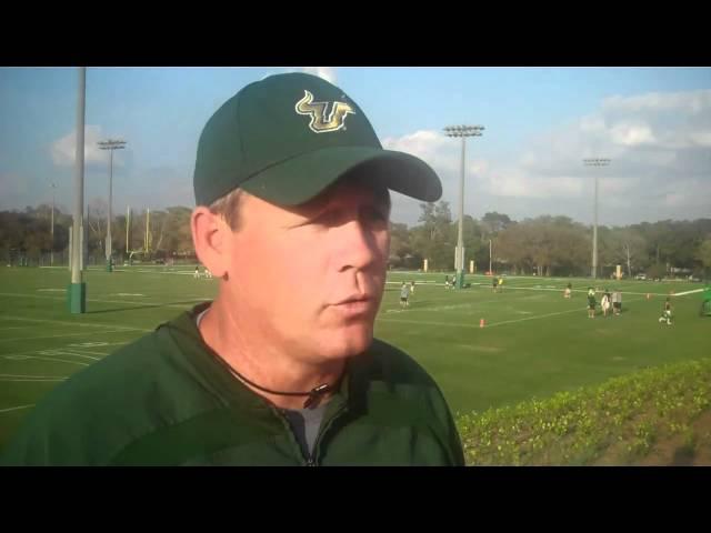USF Football: 3/21 - Mark Snyder Post-Practice Interview