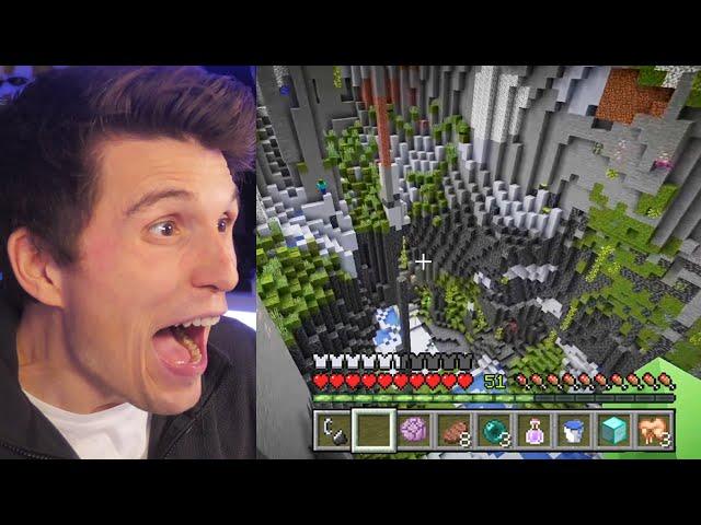 Paluten REAGIERT auf: Die unfassbar schönen Minecraft 1.17 Lush Caves sind da