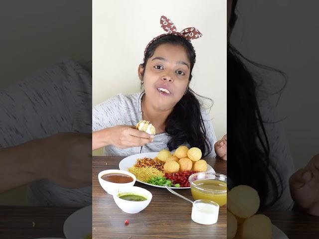 BAHUBALI PANIPURI how to Eat !  #shorts #bahubalipanipuri #youtubeshorts