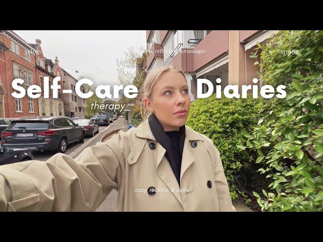 Self-Care Day in my life | therapy, self-awareness & reflecting