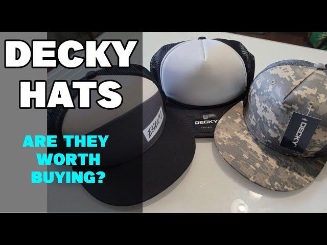 Decky Hats - Wholesale Blanks Review