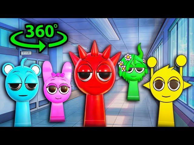 360° Incredibox Sprunki All Movie Compilation VR Experience