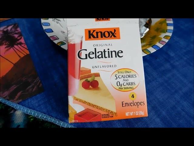 Knox Original Unflavored Gelatin, Walmart Gelatin