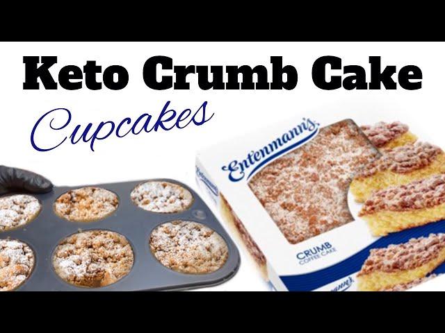 Keto Crumb Cake Cupcakes Remix