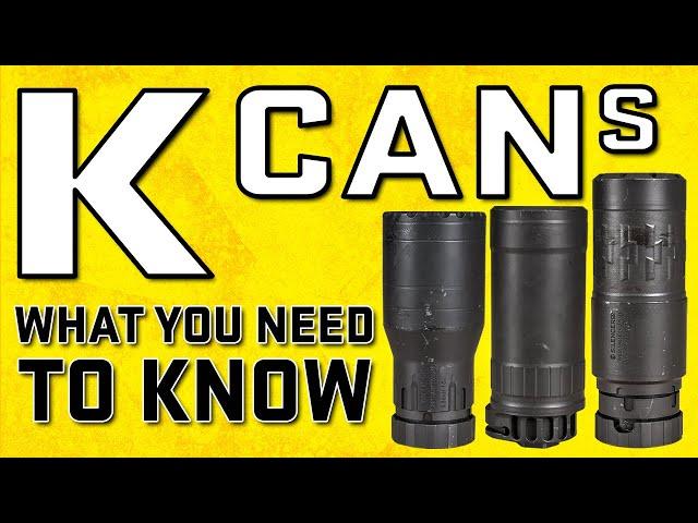 Suppressors 101: Mini Suppressors - K Cans and What You Need To Know