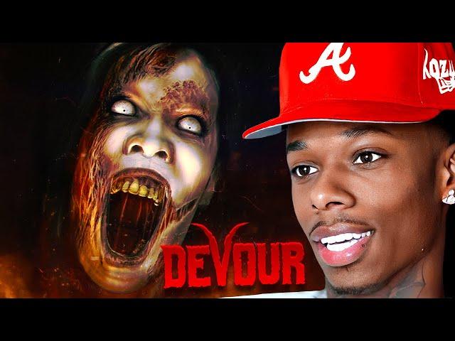 Quan Plays DEVOUR For FIRST Time.. (SCARY)