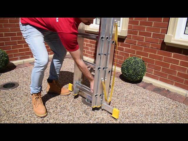 3 Section Stair Combination Ladder