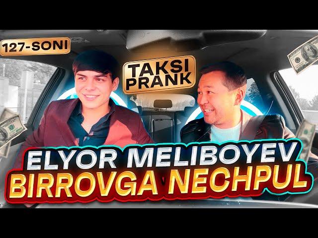 Taksida prank 127-soni Honanda Gitarist Elyor Meliboyev bilan bo’ldi