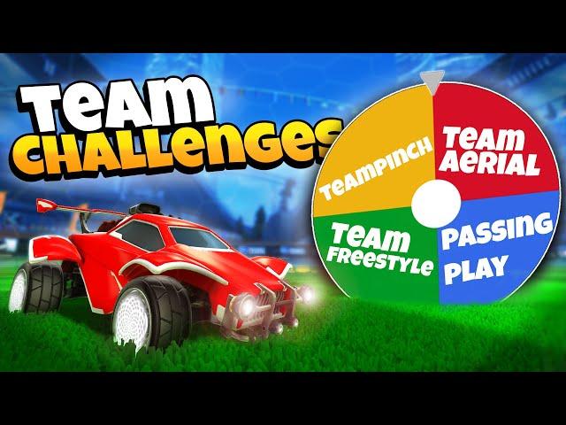 TEAM FREESTYLE CHALLENGES Met TWISTY!! | Rocket League