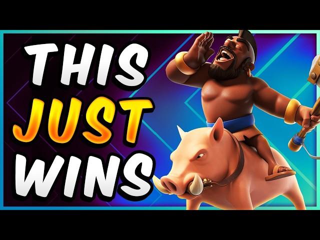 BEST HOG RIDER DECK in CLASH ROYALE 