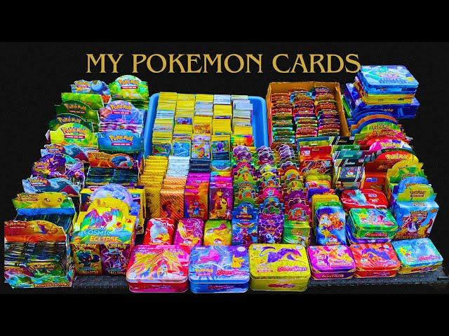 SHOWING MY FULL POKEMON CARD COLLECTION | My Pokemon Card Collection video #pokemon #pokémon #cards