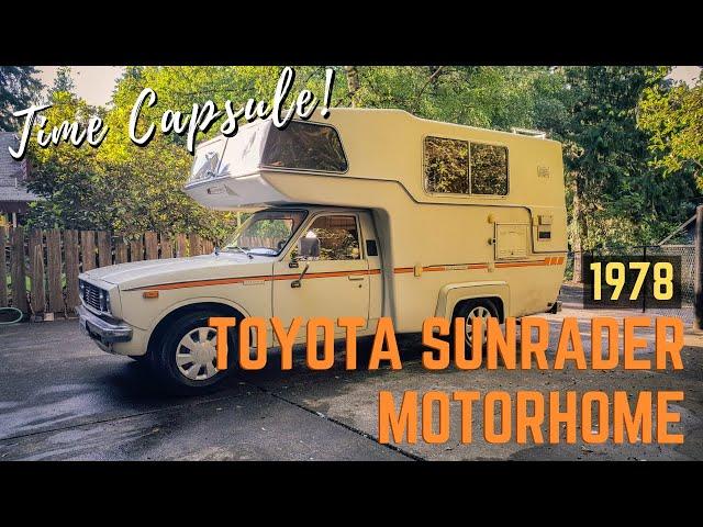 An Original Time Capsule! 1978 Toyota Sunrader Motorhome Camper by OttoEx