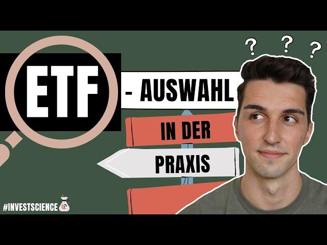 Den richtigen ETF finden - darauf MUSST du achten! + Praxisbeispiel