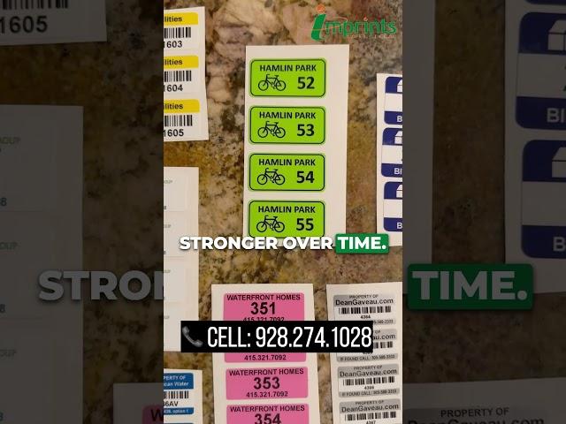 Durable Custom Fixed Asset Labels - Fast turnaround, Low Minimums! www.imprints.com