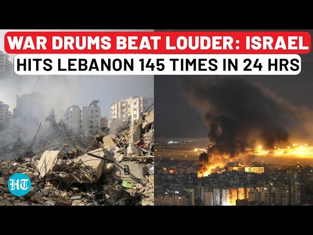 Is Israel Provoking Iran For An All-Out-War? Lebanon Bears Brunt With 145 Strikes In Just 24 Hours