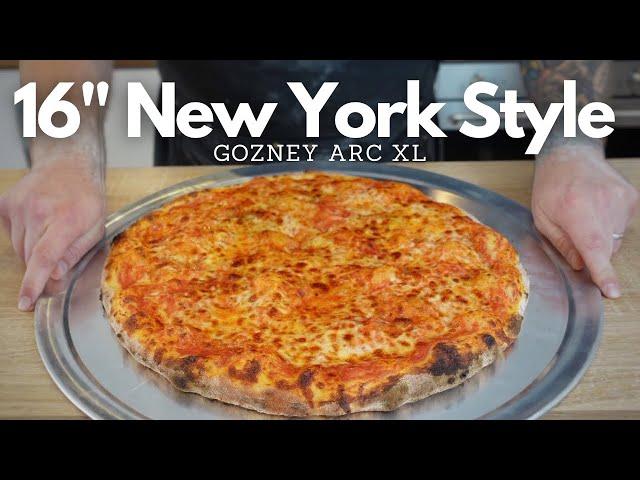 New York Style Pizza In The Gozney Arc XL | No Pizza Peel Method