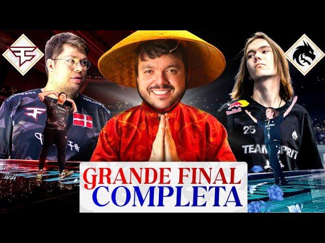 A FINAL DO ÚLTIMO MAJOR DE 2024! SPIRIT vs FAZE - PARTIDA COMPLETA - SHANGHAI MAJOR 2024