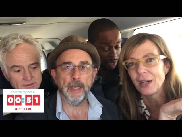 Register to Vote in 1:34 With the Cast of 'The West Wing'