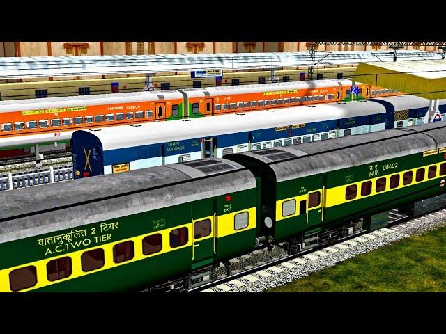 Vikramshila Express Journey Part 1 || Bhagalpur To Fatwa Journey || MSTS Indian Railways Gameplay