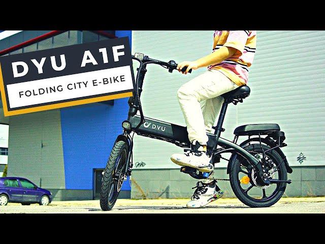 Compact Folding E-Bike for the City: DYU A1F Review