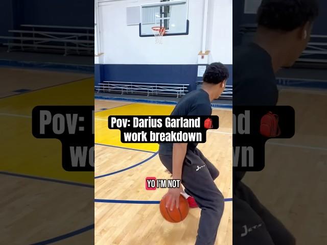 Darius Garland work breakdown #dariusgarland #clevelandcavaliers #nba #basketball