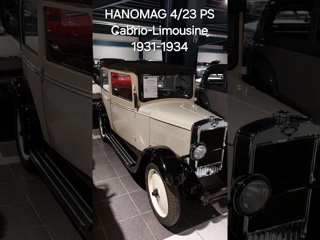 HANOMAG 4/23 PS Cabrio-Limousine , 1931-1934