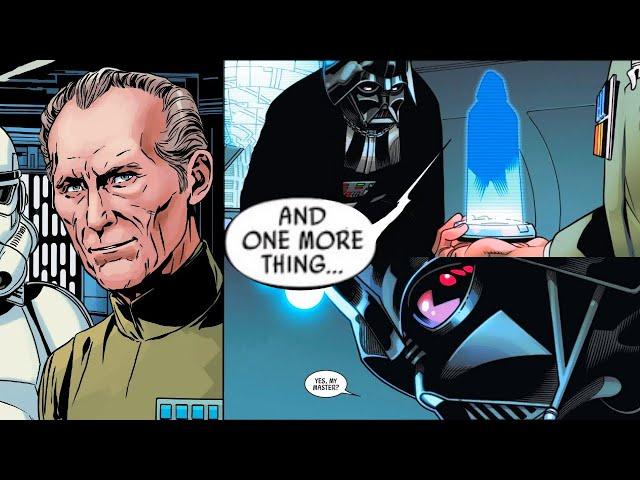 When Tarkin Demoted Darth Vader back to a Padawan(Canon) - Star Wars Comics Explained