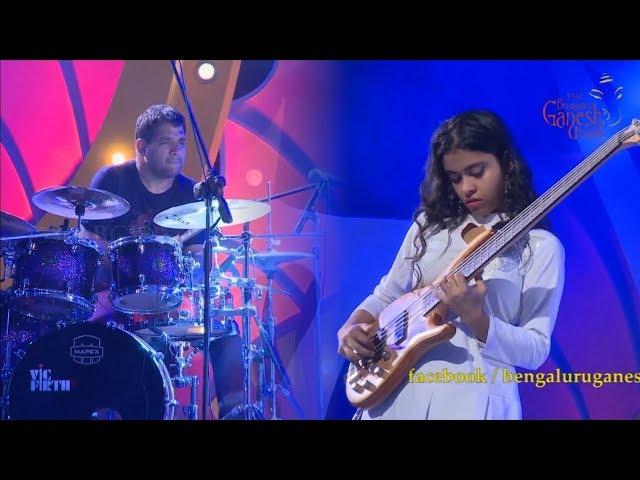 Amazing Young Bassist Mohini Dey - Extract Cassical Fusion Song