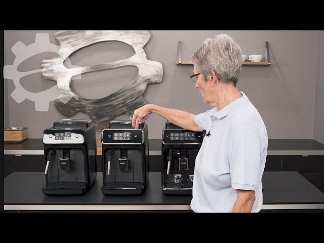 Philips Espresso Machine Line Overview