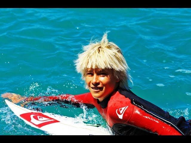 WORLDS MOST EXCITING 13 YEAR OLD SURFER JACK ROBINSON Western Australia