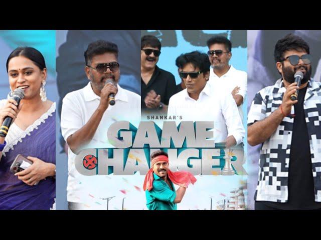 Global Star Ram Charan's 'Raa Macha Macha' Song from "Game Changer" Launch Event Full Video