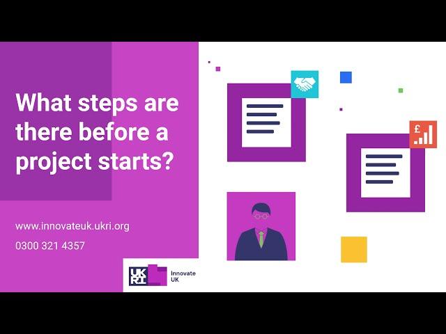 What steps are there before a project starts?