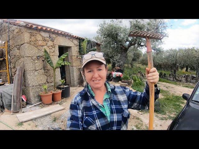 Tour of My Permaculture Garden on My Off Grid Land in Central Portugal